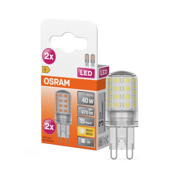 LED PIN 40 300° 4.2W 827 Clear G9 - , изображение 9