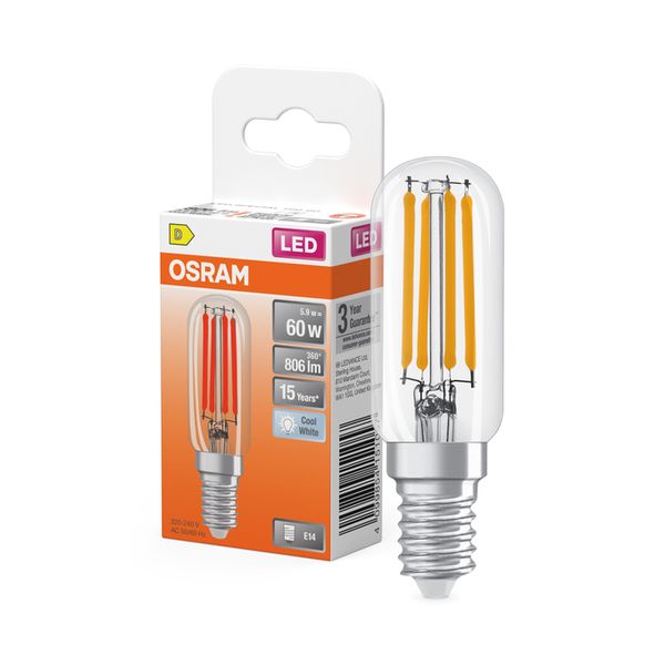 LED Special T26 55 300° Filament 5.9W 840 Clear E14 - , изображение 9