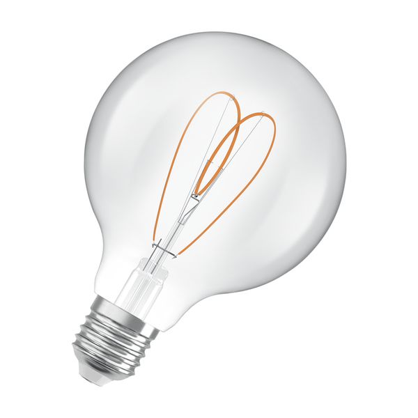 Vintage 1906 Globe 95 60 Heart Filament DIM 7.2W 927 Clear E27 - , изображение 6