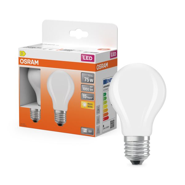 LED Star Classic A 75 Filament 7.5W 827 Frosted E27 - , изображение 12