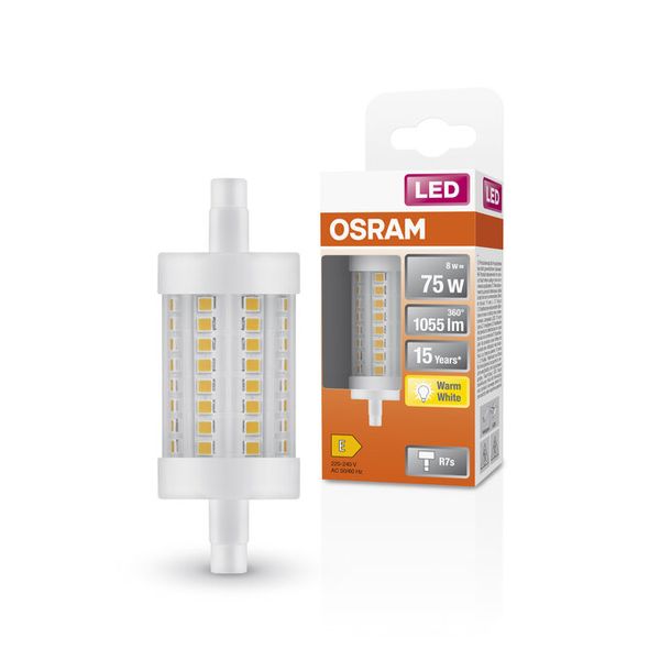 LED Line 78 75 330° 8W 827 Clear R7s - , изображение 9