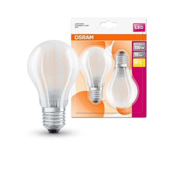 LED Star Classic A 100 Filament 11W 827 Frosted E27 - , изображение 17