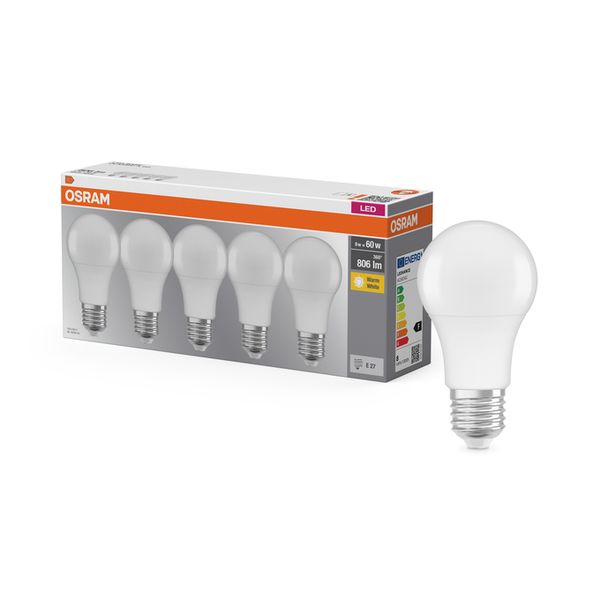 LED Base Classic A 60 8W 827 Frosted E27 - , изображение 9