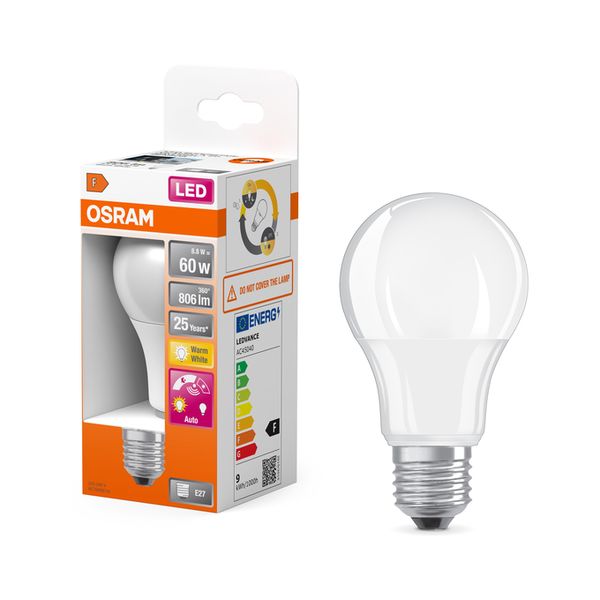 LED Star Classic A 60 Daylight Sensor 8.8W 827 Frosted E27 - , изображение 9
