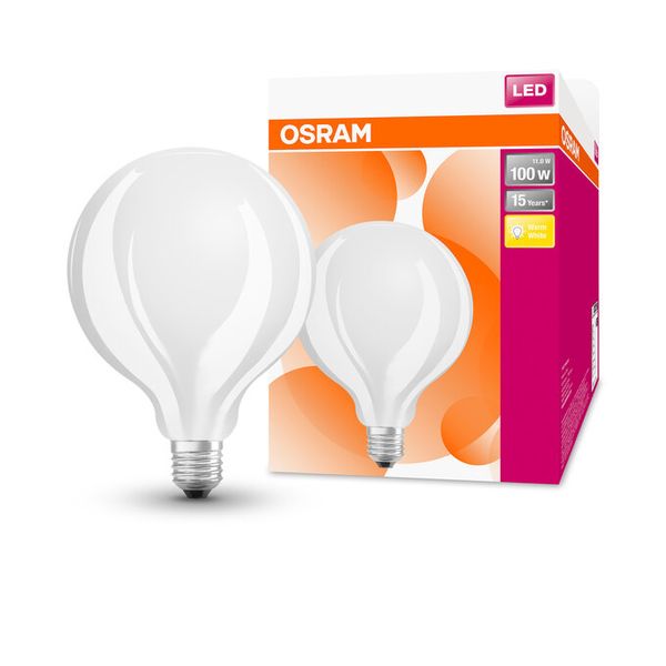 LED Star Globe 125 100 Filament 11W 827 Frosted E27 - , изображение 7