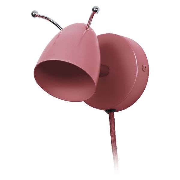 Wall Ant GU10 Pink EU Plug - 