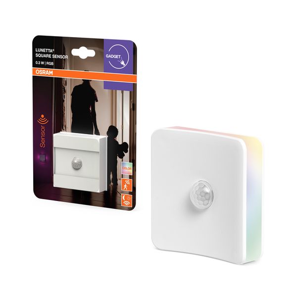 Lunetta Square Sensor RGB White - , изображение 2