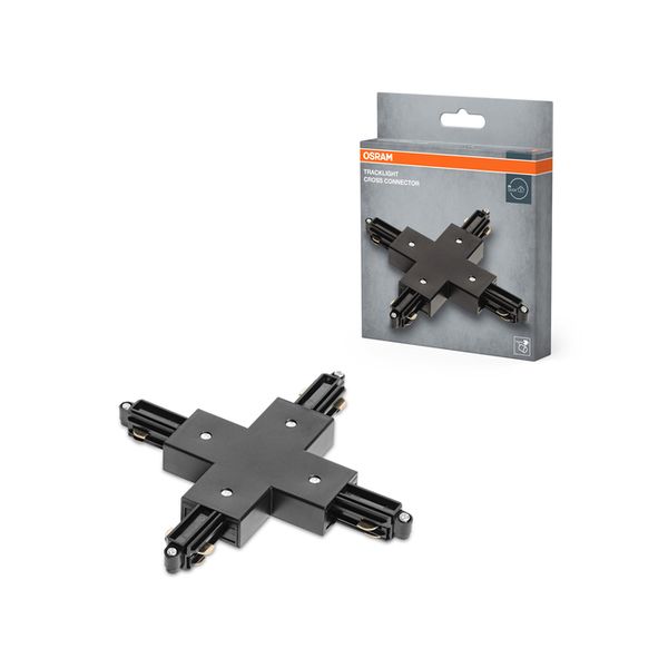 Tracklight Cross Connector Black - , изображение 3