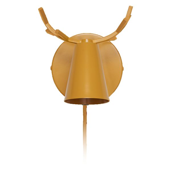 Wall Deer E14 Yellow EU Plug - , изображение 4