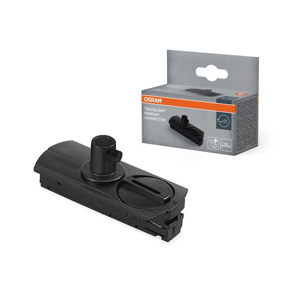 Tracklight Pendant Connector Black - , изображение 2