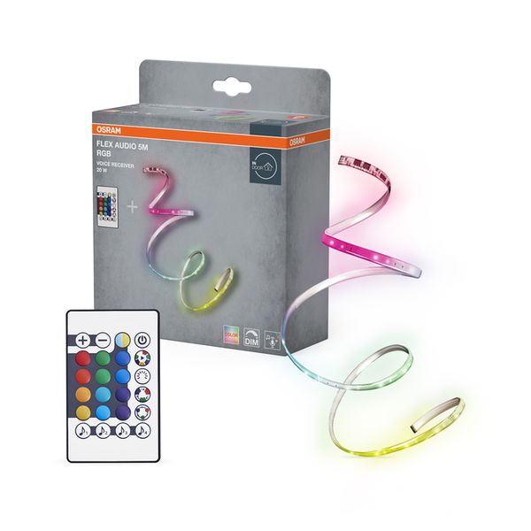 Flex Audio Voice Receiver 5M RGB Remote Control - , изображение 2