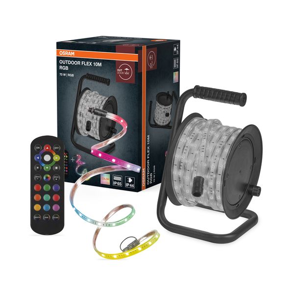 Outdoor Flex 10M RGB IP65 Remote Control - , изображение 3