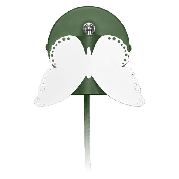 Wall Butterfly E27 Green EU Plug - , изображение 4