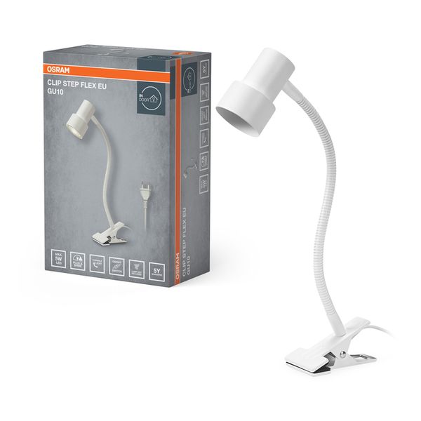 Clip Step Flex GU10 White EU Plug - , изображение 2