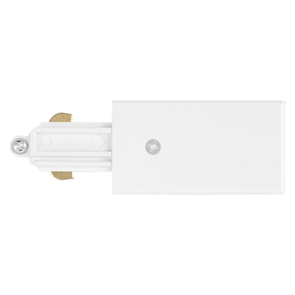 Tracklight Supply Connector White - 