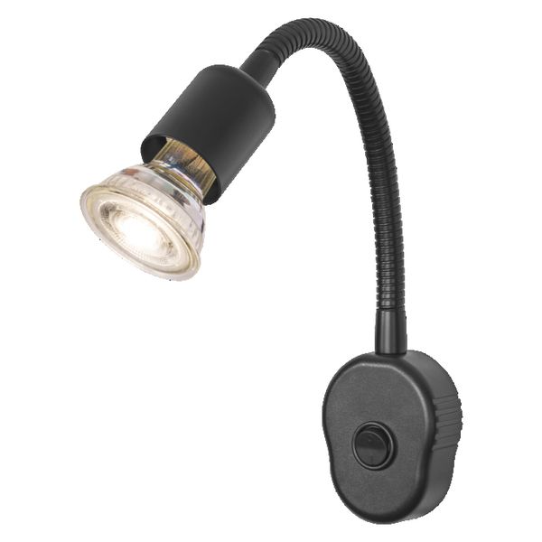 Plug Tube Flex GU10 Black EU Plug - , изображение 5