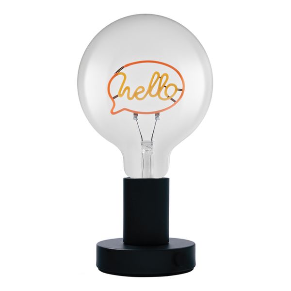 1906 Letter Table Hello 1.2W E27 - 