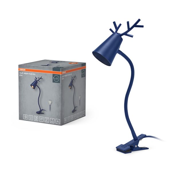Clip Deer Flex E14 Blue EU Plug - , изображение 2