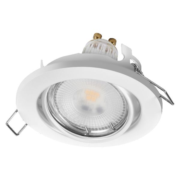 Spot Set Recess GU10 Adjustable 4.5W 827 White - 