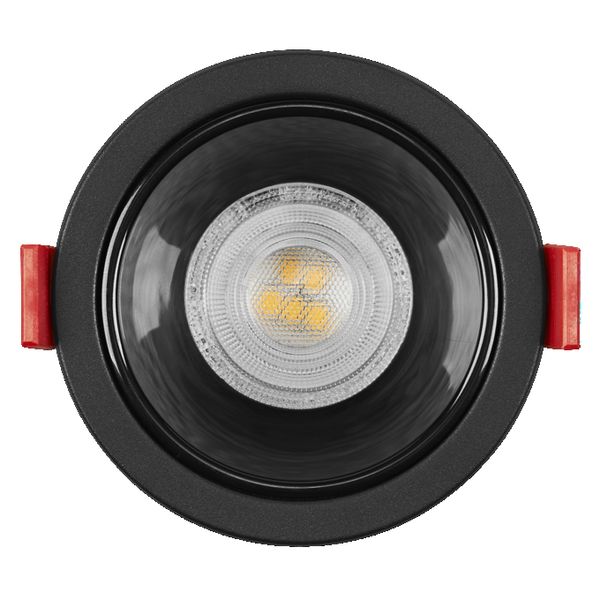 Spot Set Recess GU10 Press 4.5W 827 Black - , изображение 3