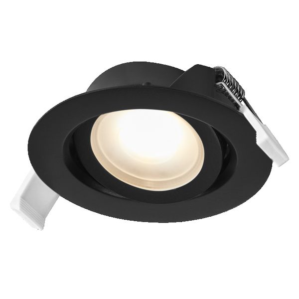 Spot Set Recess DIM 4.9W 827 120° Black - , изображение 4
