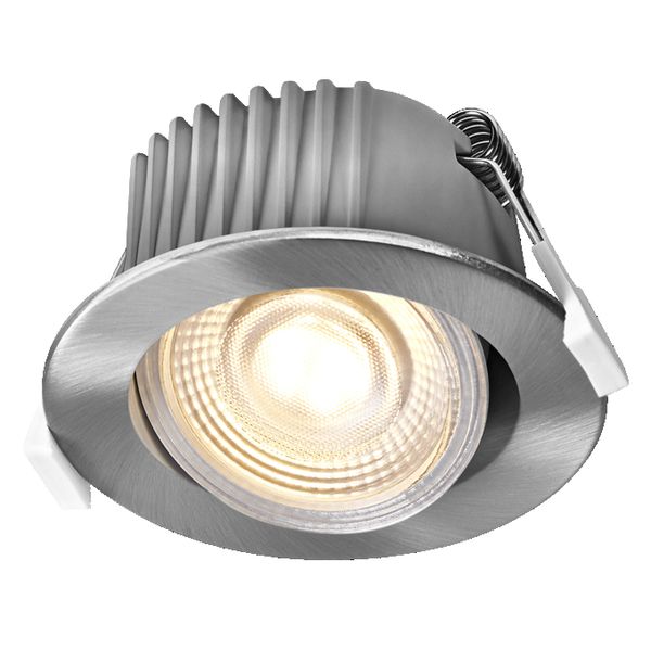 LED Spot Set CCT Recess IP44 Adjustable 4.9W CCT 36° Satin Nickel - , изображение 4