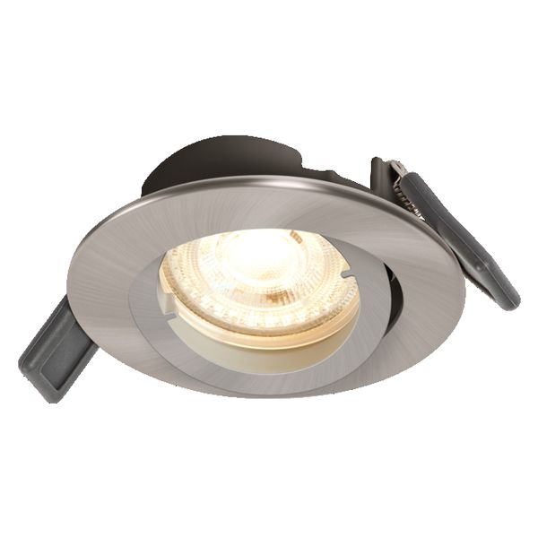 Spotlight Recess Set Incl. Osram LED 4.3W GU10 Brushed Nickel - , изображение 4