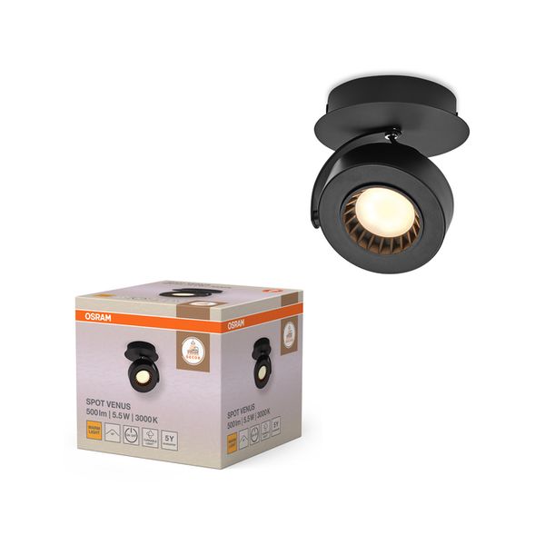Decor Spot Venus Black 1 Spot - , изображение 3