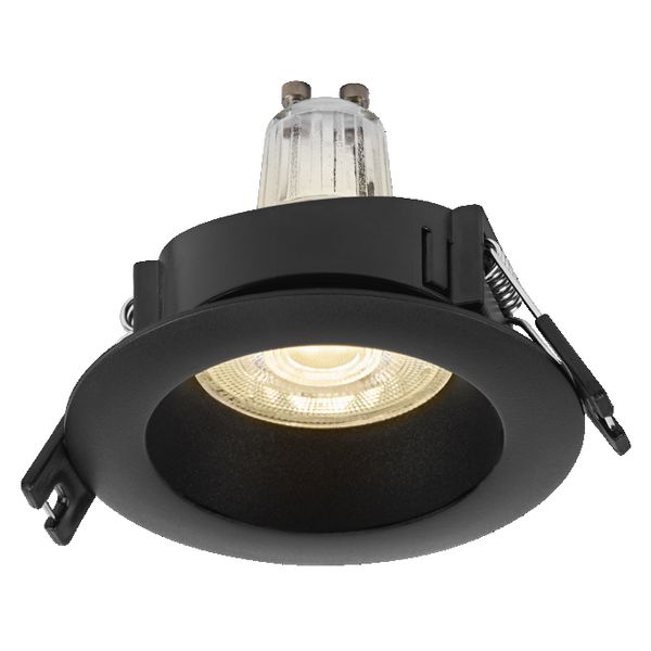 Spot Set Recess GU10 Press 2.6W 827 Black - , изображение 4