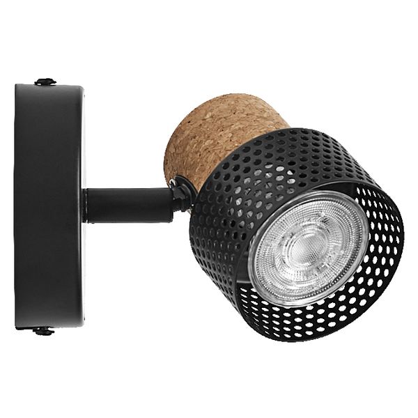 Decor Spot Cork GU10 Black 1x3.4W 927 DIM - , изображение 3