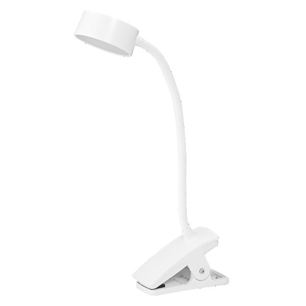 Office Line Desk Cylinder Clip 4.8W TW Dimmable White - 