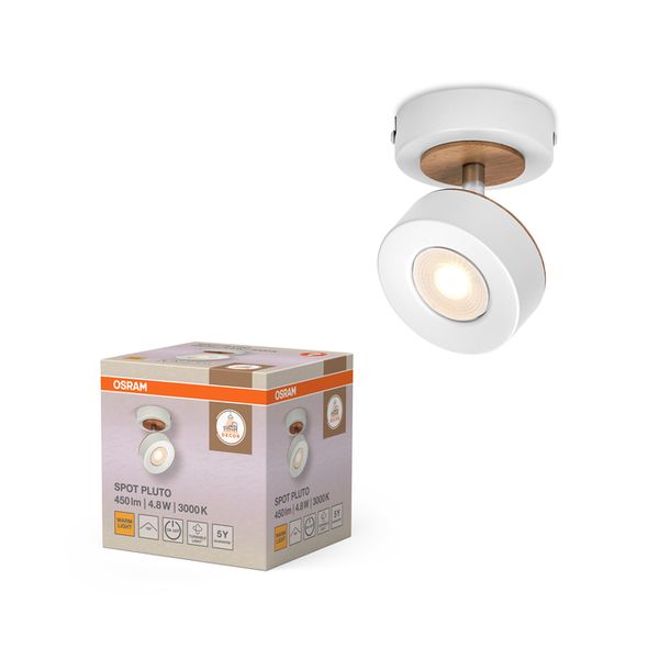 Decor Spot Pluto White 1 Spot - , изображение 2