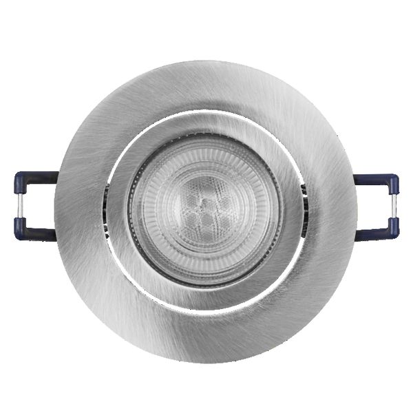 Spot Set Recess GU10 Dim Adjustable Click 3.7W 827 Satin Nickel - , изображение 3
