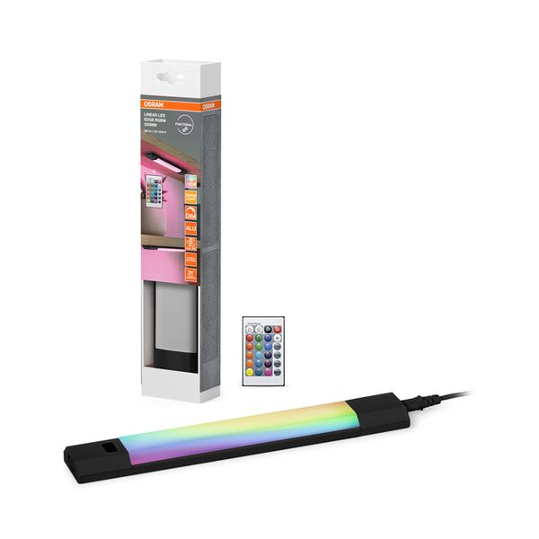 Linear Edge Sensor 30cm RGBW DIM Black Remote Control - , изображение 2