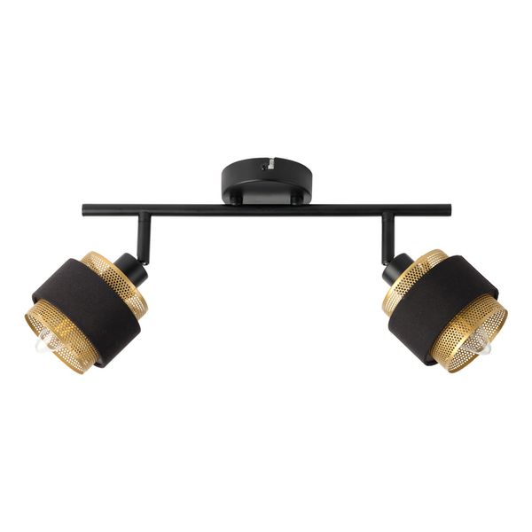 Decor Spot Hornet 2X2.8W 827 E14 Black - 