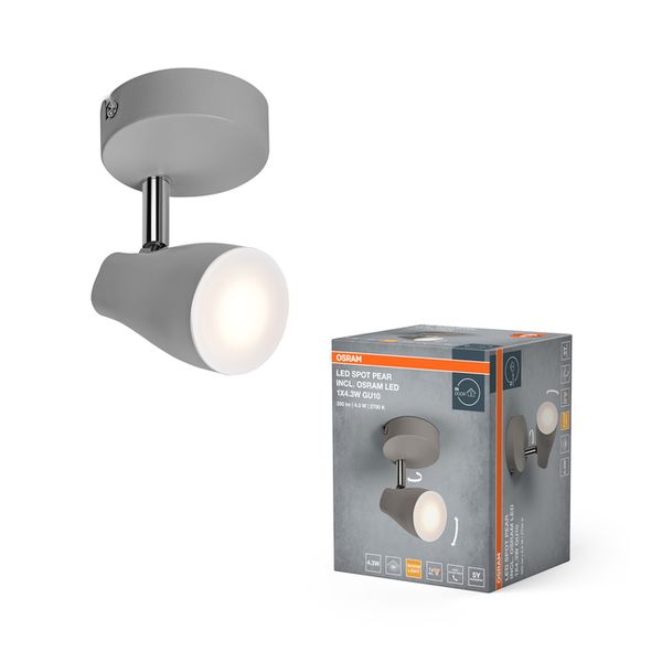 LED Spot Pear 1 x 4.3W 2700K GU10 - , изображение 2