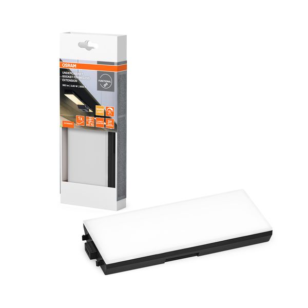 Undercabinet Socket Flood 830 DIM Black Extension - , изображение 2