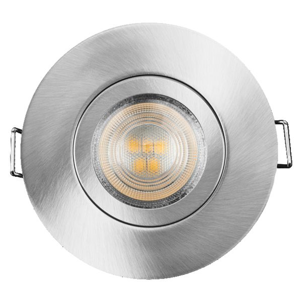 SMART+ MATTER LED Spot Recess GU10 IP65 Adjustable 4.7W RGBW Satin Nickel - , изображение 4