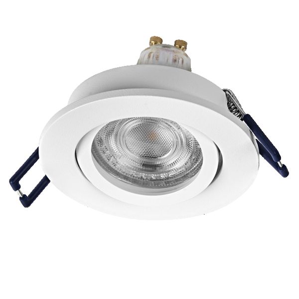 Spot Set Recess GU10 Adjustable Click 4.5W 827 White - 