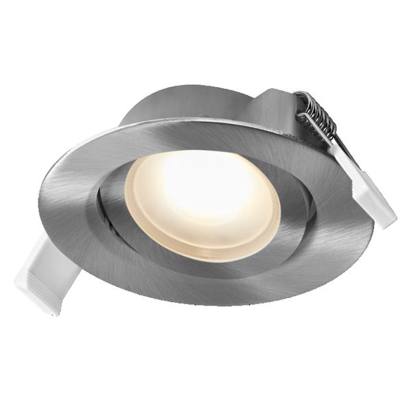 Spot Set Recess DIM 4.9W 827 120° Satin Nickel - , изображение 4