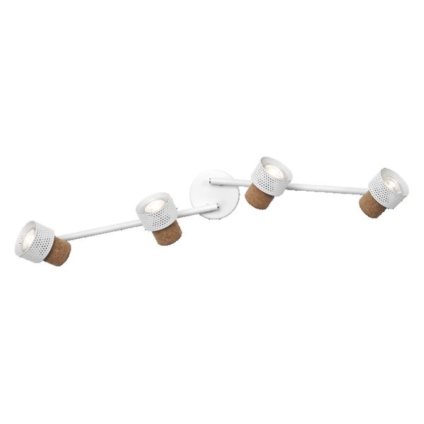Decor Spot Cork GU10 White 4x3.4W 927 DIM - , изображение 4