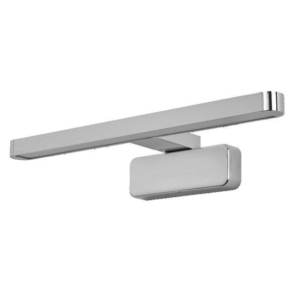 ORBIS Disc Bar Bathroom Mirror 400mm Chrome Click-CCT IP44 - 