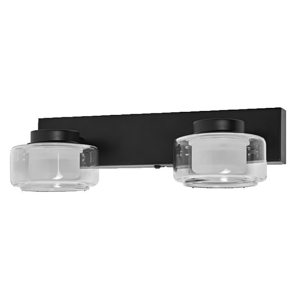 Orbis Flame 2X5.5W Click CCT IP44 Black - 