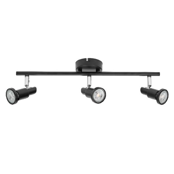 LED Spot GU10 Black 3 X 3.4W 927 DIM - 