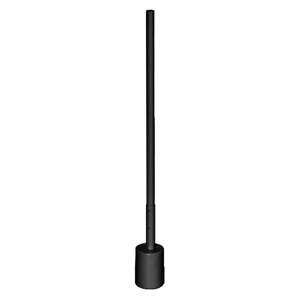 SMART+ Wifi Floor Corner Black SLIM RGB + TW + RC - 