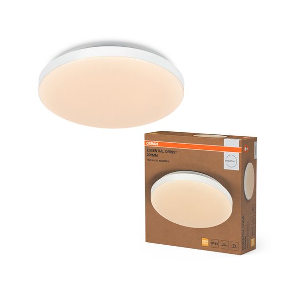 Essential Orbis IP44 220mm 12W 830 White - , изображение 2