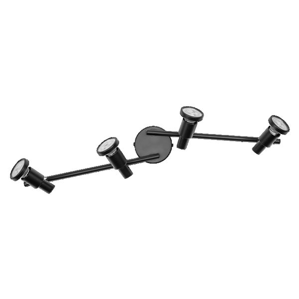 LED Spot GU10 Black 4 X 3.4W 927 DIM - 