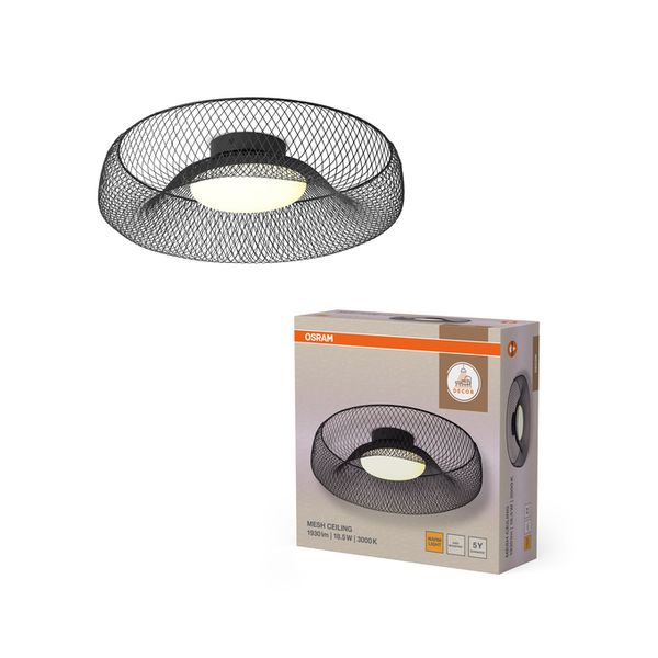 Decor Mesh Ceiling 18.5W 830 Black - , изображение 3