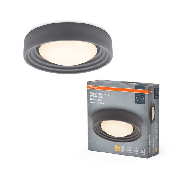 Orbis Concrete 400MM 18W 830 Click Dim Gray - , изображение 2