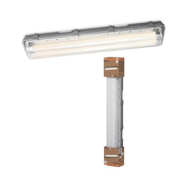Damp Proof Essential 2x7W 600mm 4000K - , изображение 4